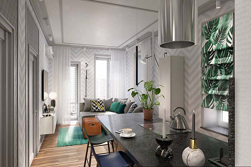 В ЖК «Кварталы 21/19» открылся шоу-рум квартир с отделкой бизнес-класса 